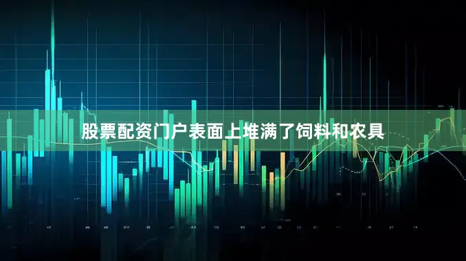 股票配资门户表面上堆满了饲料和农具